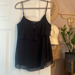 Tiered black tank